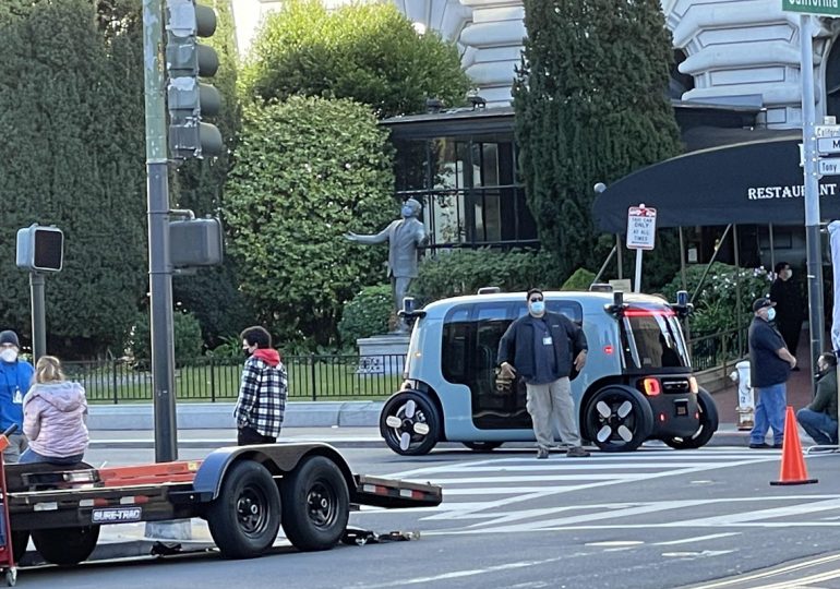 Безпілотний автомобіль Amazon Zoox був помічений на вулицях Сан-Франциско