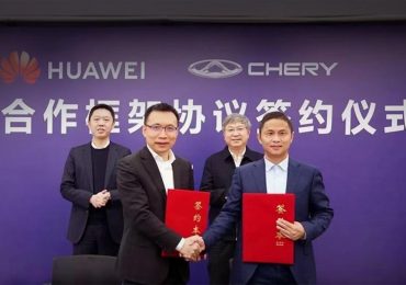 Представники Huawei Technologies та Chery Automobile підписали угоду про створення «розумних машин»