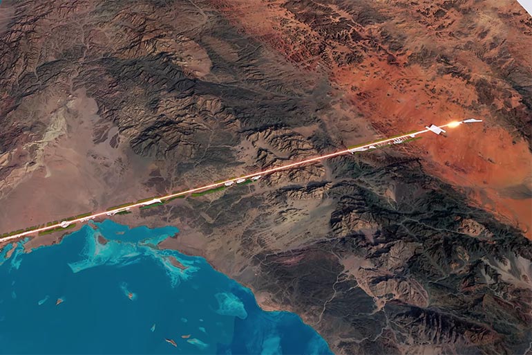 The Line — місто без доріг, машин та шкідливих викидів