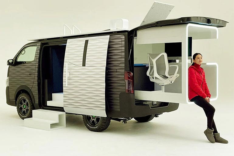 У NISSAN створили офіс на колесах для зручної роботи під час локдауну