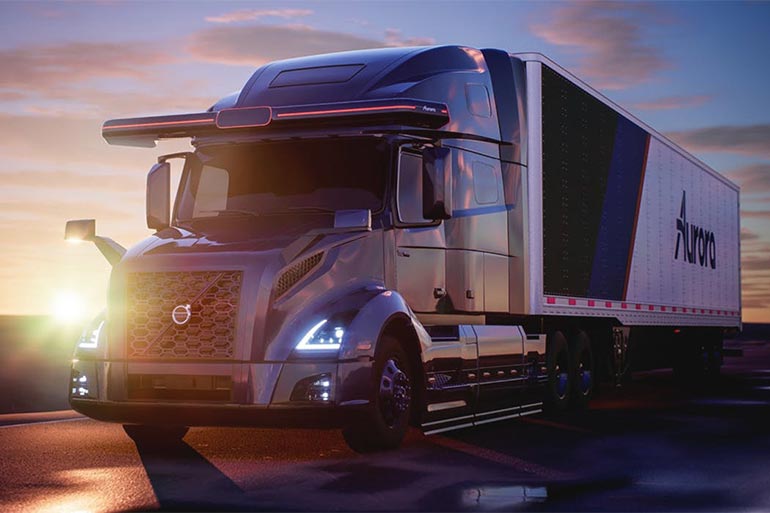 Volvo й Aurora прискорять розробку безпілотних вантажівок