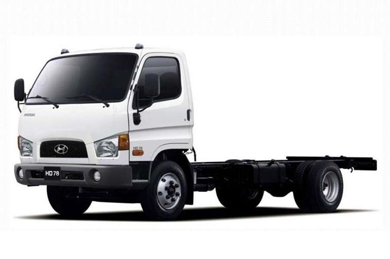 Автопарк Нацгвардії поповнять п'ять вантажівок Hyundai HD-78