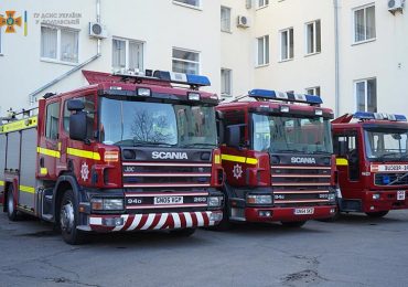 Рятувальники Полтавської області отримали від колег із Шотландії пожежні автомобілі