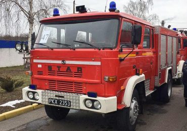 Рятувальники Рівненської області отримали пожежні автомобілі від колег з Польщі