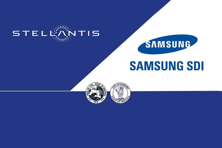 Stellantis та Samsung будують завод з виробництва літій-іонних батарей у США