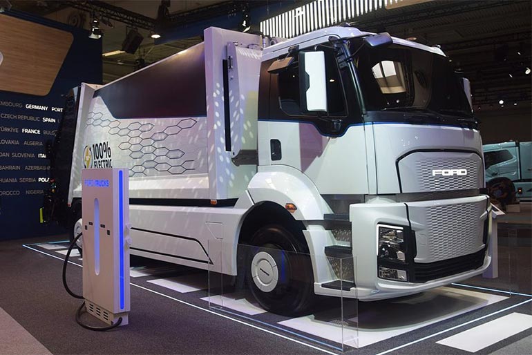Ford Trucks представила свою першу 100 % електричну вантажівку