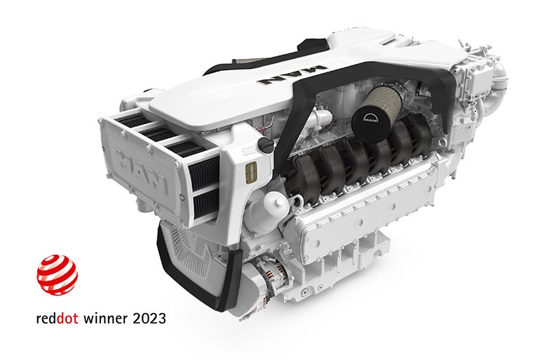 Не тільки автомобілі: двигун MAN отримав престижну нагороду за дизайн