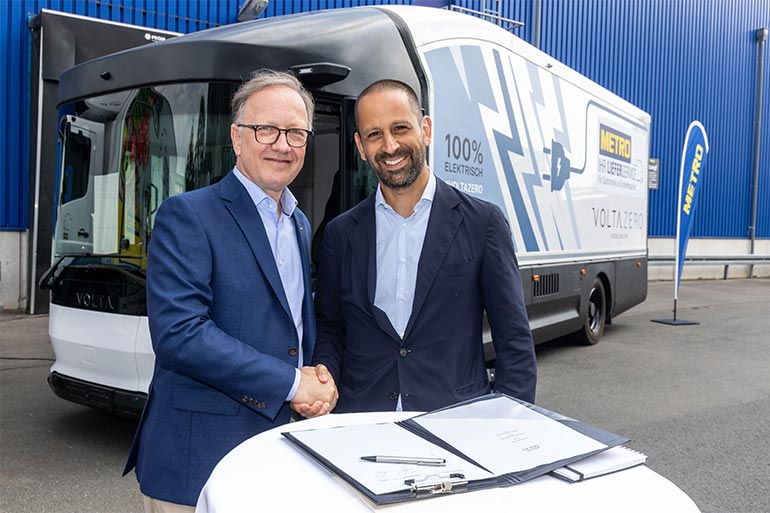 Volta Trucks поставить METRO Germany електричні вантажівки Volta Zero для міської логістики