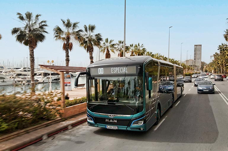 Іспанія переходить на електротранспорт: понад 175 електробусів MAN eBus замовили оператори