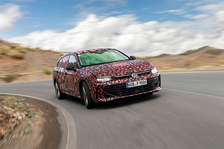 Новий Volkswagen Passat Variant завершує фінальні тест-драйви
