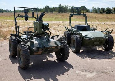 В Україні пройшли тестування різних типів наземних роботів