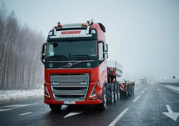 В Україні з’явилися найпотужніші вантажівки Volvo для перевезення негабаритних вантажів