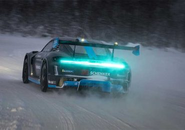 Porsche GT4 e-Performance підкорює фінську дику природу