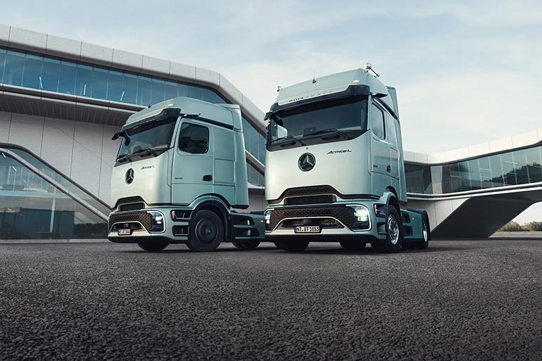Mercedes-Benz виводить вантажівку Actros L на новий рівень