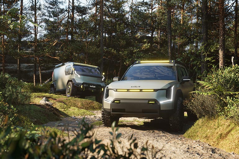 Kia показала нові концепти для справжніх пригод