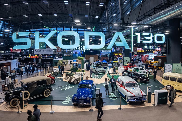 130 років автомобільної спадщини: Škoda на виставці Rétromobile 2025
