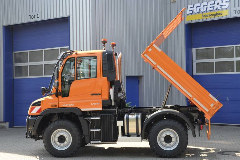 Унікальна платформа та знижена висота навантаження: Mercedes-Benz представляє Unimog U 219 Low