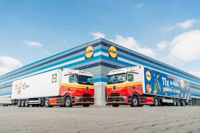 «Mercedes-Benz Trucks» постачає перші електричні вантажівки eActros 600 компанії «Simon Loos» у Нідерландах