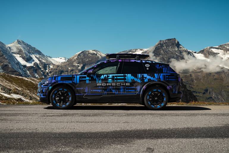 Porsche Cayenne Electric: випробування на легендарному Гросглокнері