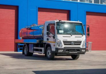 АЛЬФАТЕКС показав автоцистерну для води на новому шасі Hyundai