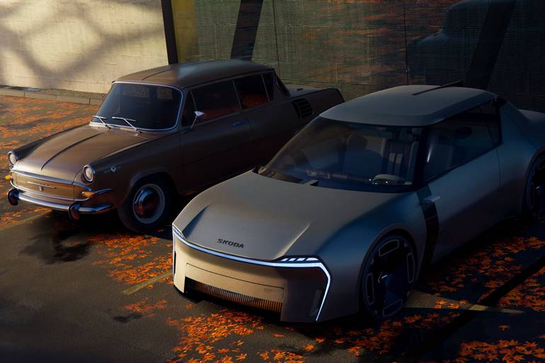 Відроджена легенда: футуристична, але практична Škoda 1000 MBX