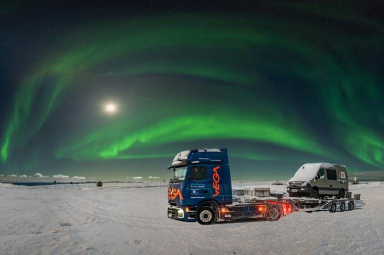 Електровантажівка за Полярним колом: eActros 600 на межі можливого