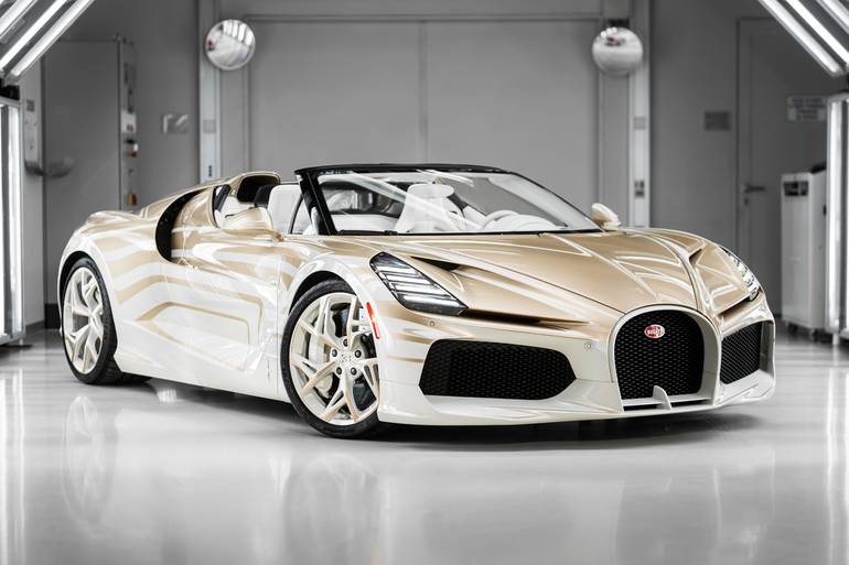 Перлина серед гіперкарів: унікальний Bugatti W16 Mistral у версії “La Perle Rare”