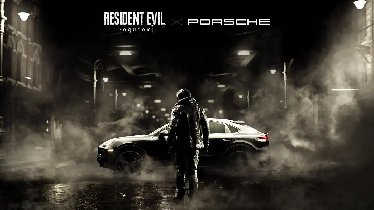 Ключовий візуальний матеріал партнерства «Resident Evil Requiem» та Porsche, Porsche AG