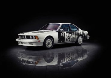 BMW 635CSi Art Car Роберта Раушенберга вирушає до Азії