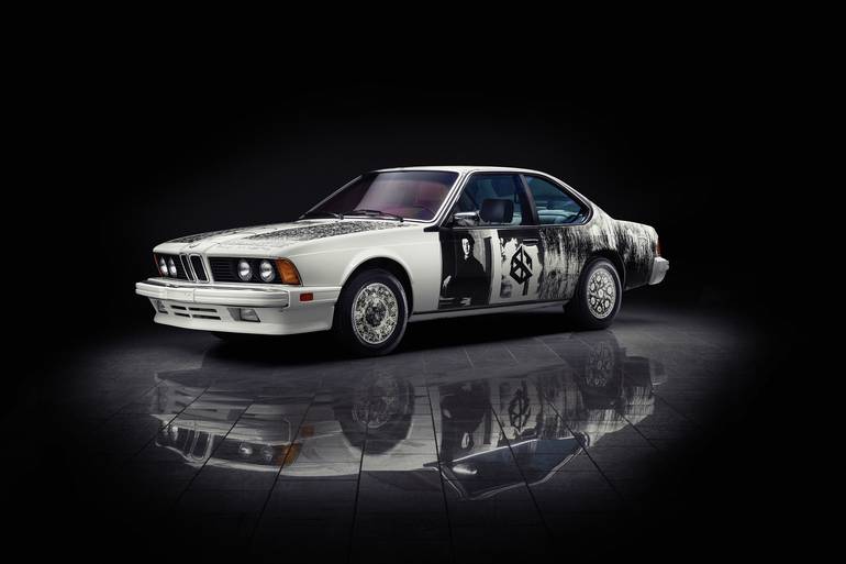 BMW 635CSi Art Car Роберта Раушенберга вирушає до Азії