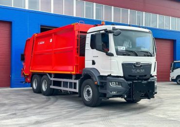 Завод АЛЬФАТЕКС відвантажив потужний сміттєвоз на базі MAN