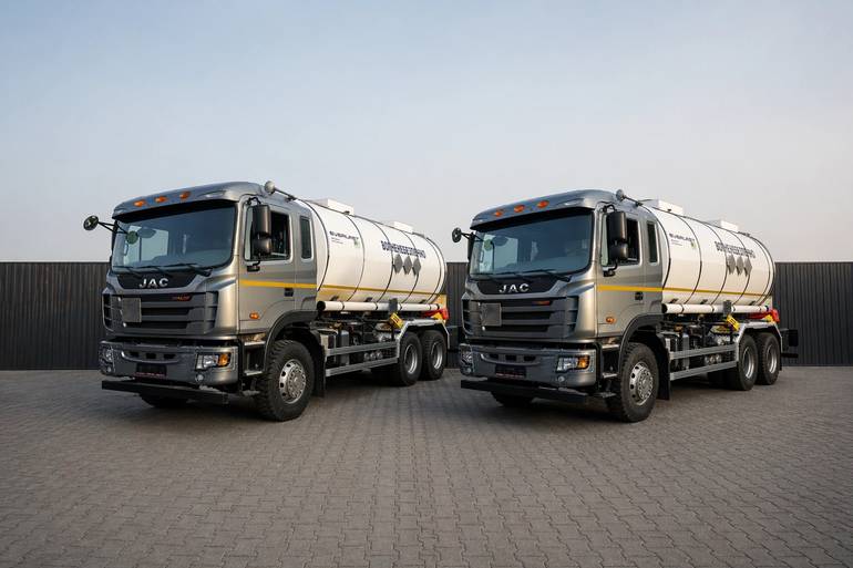 «Укргазвидобування» оновлює парк паливозаправників на шасі JAC