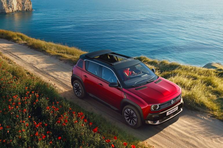 Новий Renault 4 E-Tech Plein Sud: електромобіль для тих, хто любить відкрите небо