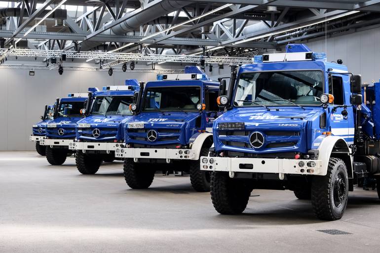 Unimog для надзвичайних ситуацій: THW отримує нову партію всюдиходів для роботи в екстремальних умовах
