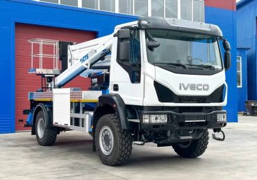 АЛЬФАТЕКС відвантажив новинку — автовишку CTE ZED 25 на шасі IVECO Eurocargo