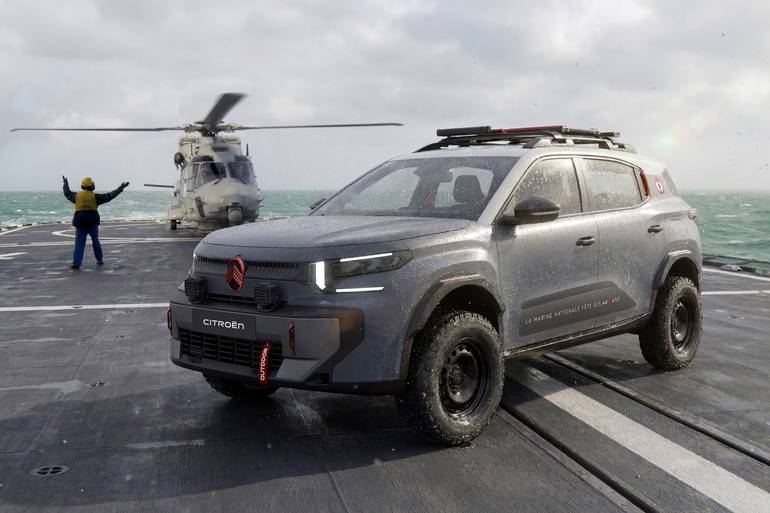 Citroën C3 Aircross Marine nationale: концепт, присвячений 400-річчю Військово-морських сил Франції