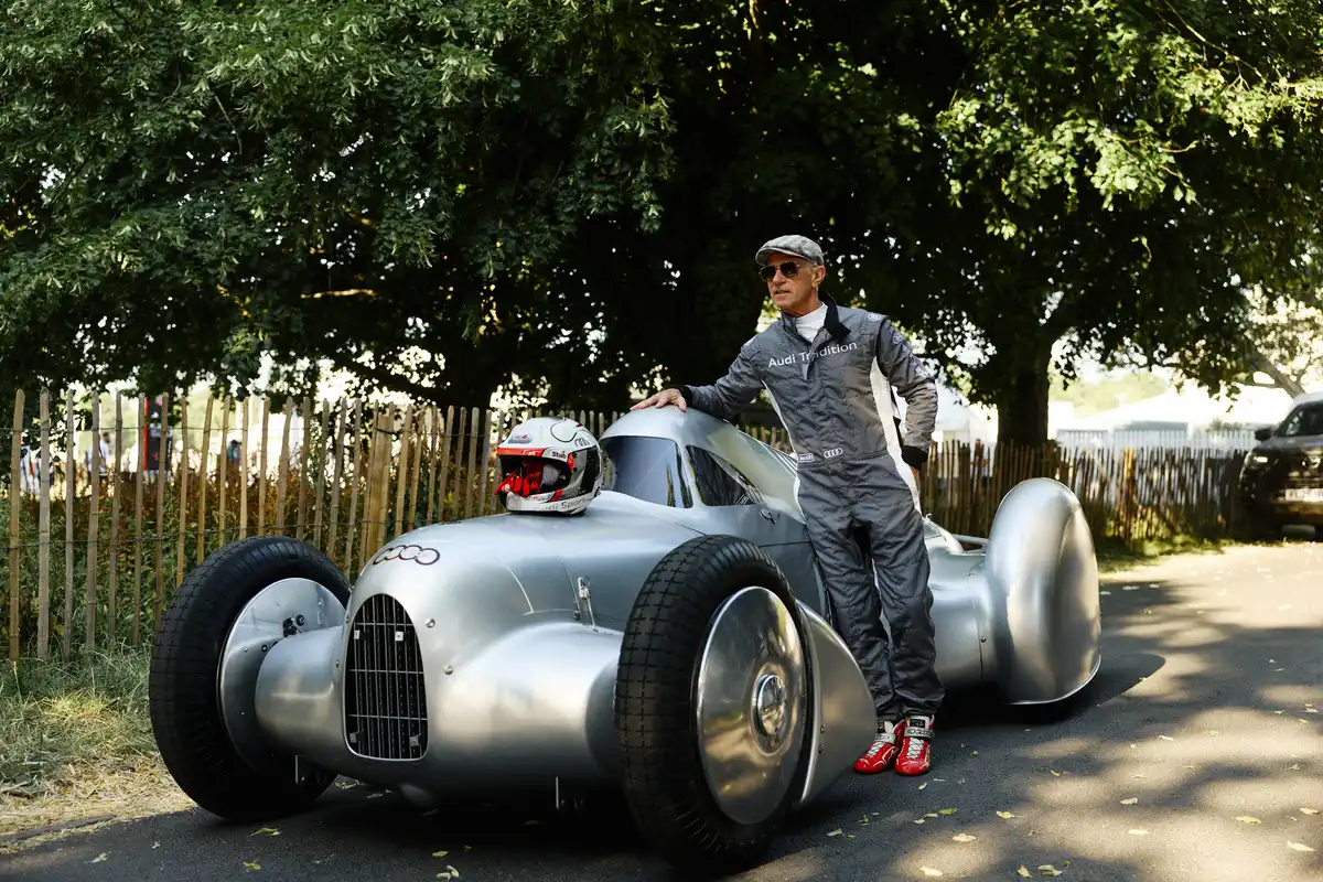 Auto Union Lucca на фестивалі швидкості в Гудвуді